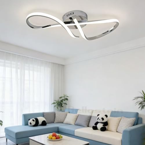 80cm Plafonnier moderne Plafonnier LED à télécommande dimmable salle à manger Suspension Lampe créative plafonnier moderne salon chambre à coucher...