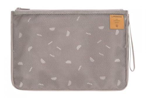 LÄSSIG Baby Windeltasche mit Wickelunterlage für unterwegs/Casual Changing Organizer Blocks Taupe, 1106015237