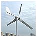 JCKJEDAT 10KW Wind Turbine Generator 10000W 12V 24V 48V Small Windmill 10KW Wind Generators with MPPT Hybrid Controller for Home Industrial Energy(Wind Turbine Only,48V)