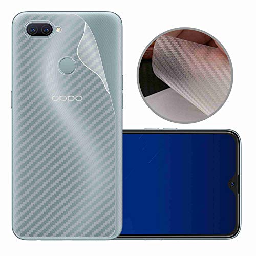 Image of Compatible with Oppo A11K Back Screen Protective Film Carbon Fiber Skin Transparent Screen Guard Sticker