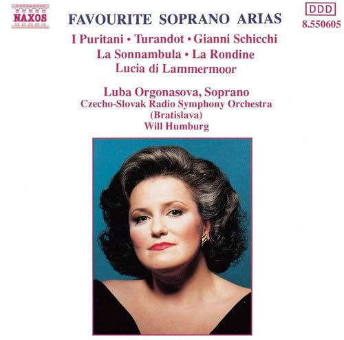 Luba Orgonasova - Favourite Soprano Arias [Audio CD] VARIOUS ARTISTS and Various