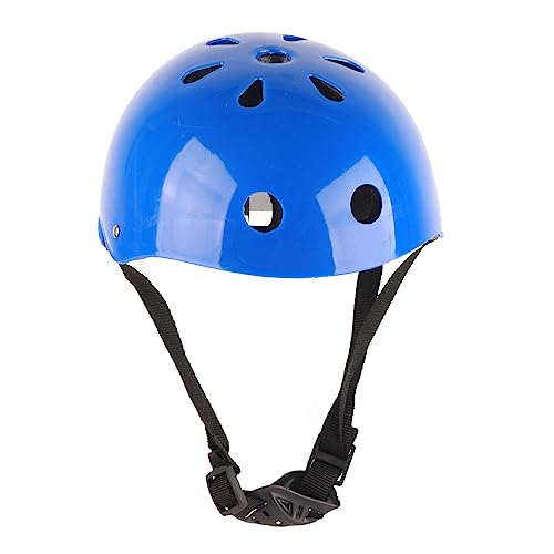 TOPINCN Conjunto de Equipo de Protección para Niños Protector de Rodilla de de Espuma Duradera para Casco de Patinaje para Scooter de Coche de Equilibrio, Material Transpirable para Niños (Blue)