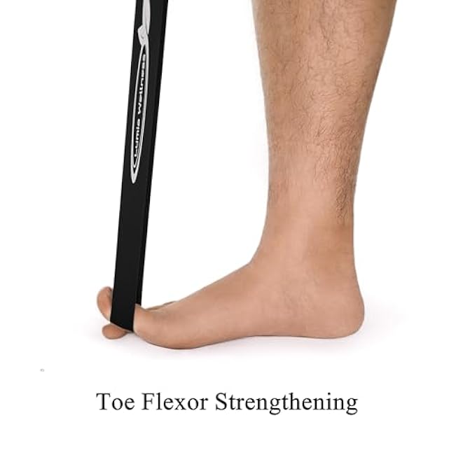 Toe Bands, Mini Latex Bands for Exercise & Stretch, Bunion Correction, Toe, Foot, & Ankle Strengthening, Toe Spacers for Hallus Valgus 4-Pack