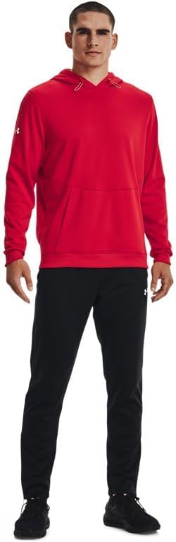 Under Armour Storm Fleece Hoody Red | White SM