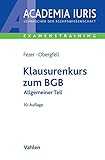 klausurenkurs uni bonn abholen  Klausurenkurs zum BGB Allgemeiner Teil (Academia Iuris - Examenstraining)