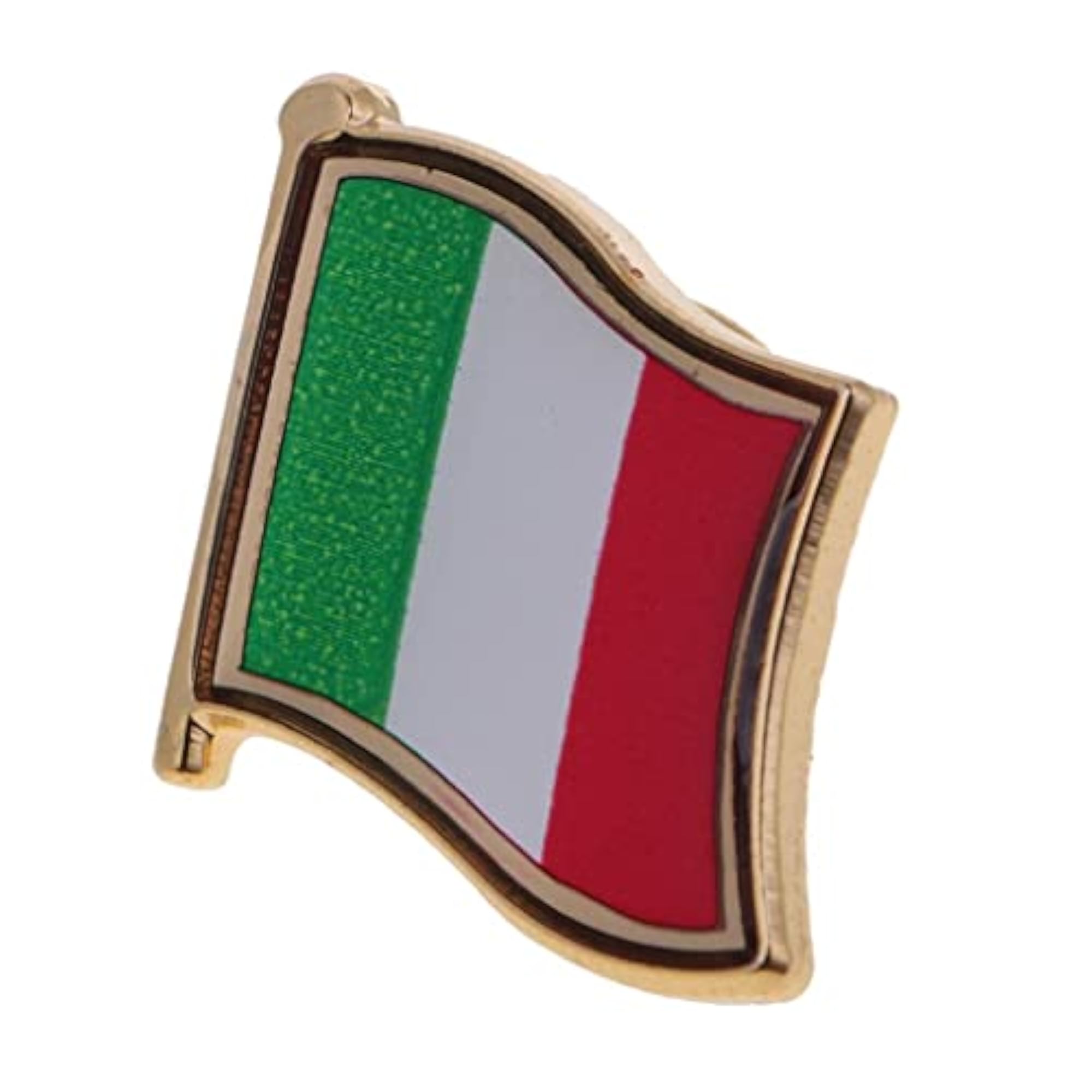 2x National Metal Flag Pin Badge, Enamel Badge for Clothes