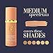 Bio Mimic Foundation Medium Spectrum by Forever Bloom; Protecting from Sun with SPF50; for Gym, Sports, Dancing