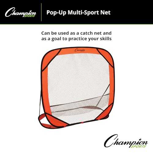 Filet pop-up orange pour ne plus perdre de temps au montage