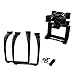 BTG Upgrade Extended Tall Landing Gear with Wide Shooting Angle and Anti-shock Anti-Jello Camera Holder Gimbal Mount Adapter for Syma X8G X8HG X8C X8HC X8W X8HW MJX X101 X102H Drone Quadcopter -Black