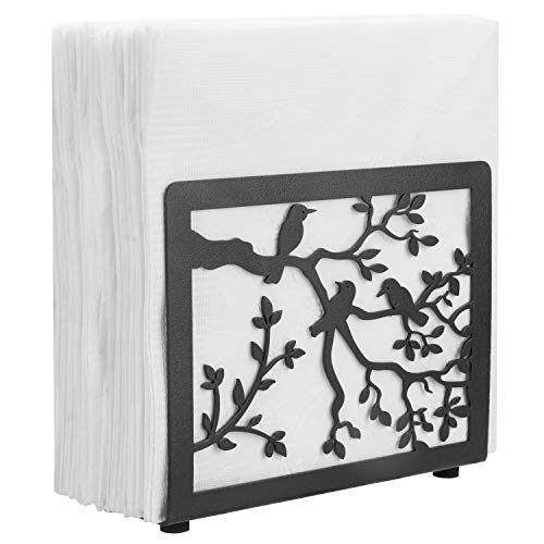 Flash Sale Buy 1 get 1 MyGift Metal Tree & Bird Design Tabletop Napkin Holder