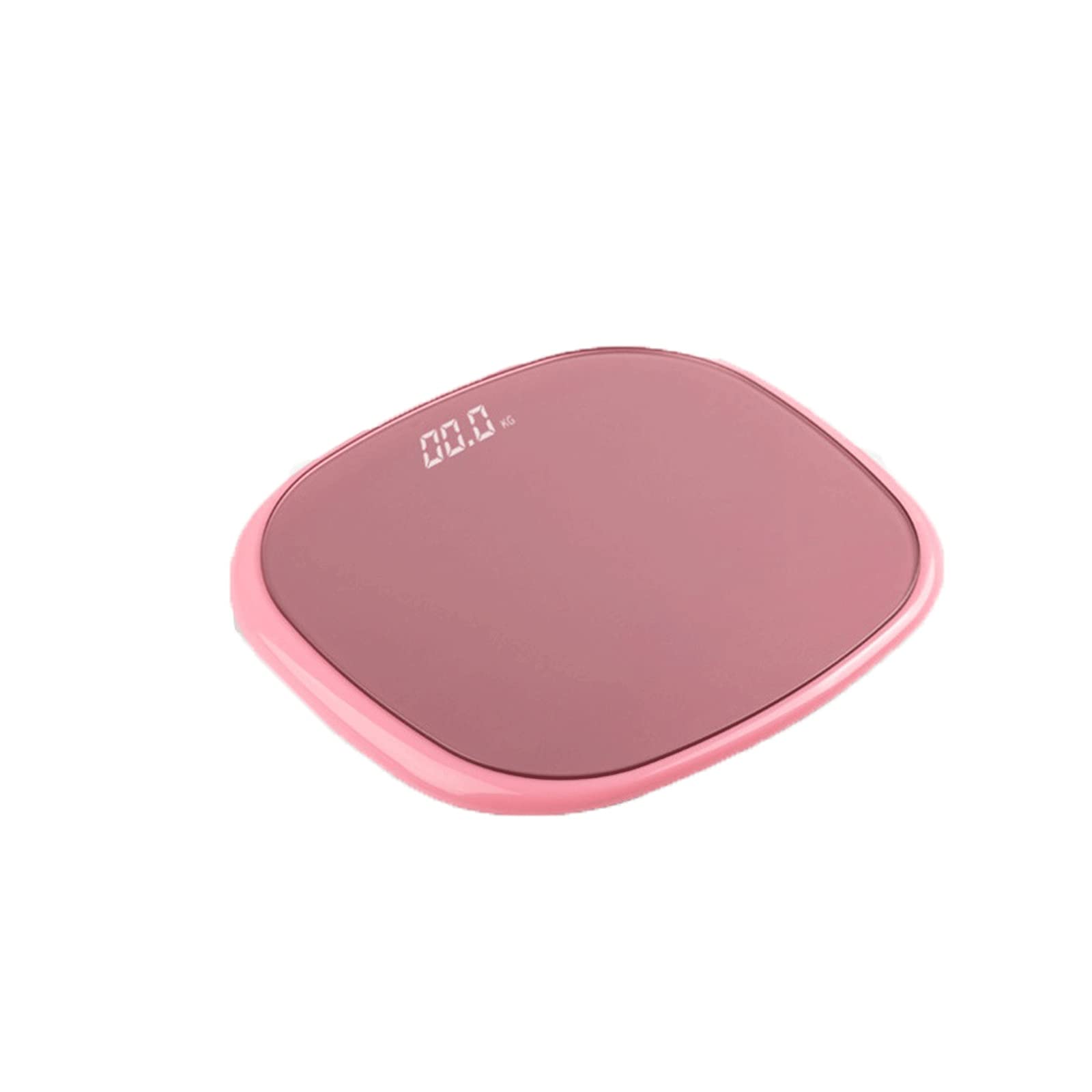 JINGYAN Bilance pesapersona digitali Bilance da bagno Blocco per il corpo Scala per Smart elettroniche in vetro temperato GUIDATO di pesatura della famiglia digitale