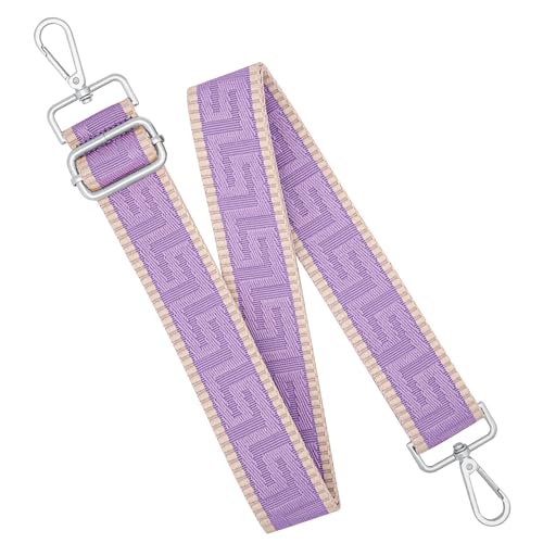 Silver Hardware Purse Strap,Replacement Crossbody Adjustable Shoulder Strap for Handbag Bag