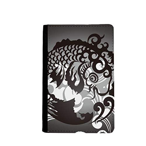 Étui portefeuille de voyage pour passeport multicolore, pochette de protection