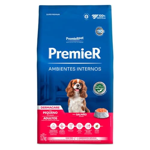 Ração Cães PremieR Ambientes Internos Adultos Dermacare 12kg