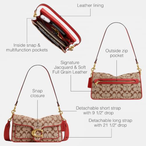 Image of Coach Women's Soft Tabby Shoulder Bag 26