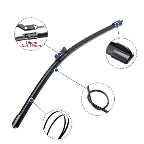 Essuie-glace Audi A7 balai aérodynamique anti-traces kit 4G8