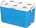 Duramax Picnic 60, lodówka o wysokiej wydajności z izolacją PU, uchwyty boczne z blokadą Uchwyt na kubki na pokrywce, niebieski Unisex-Dorosły, Niebieski, 60L
