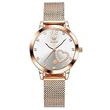 Resistente al agua: resistente al agua hasta 30 m, adecuado para el uso diario, pero no para nadar, bañarse y bucear, ya que el vapor de agua y el agua de mar afectan el rendimiento del reloj.