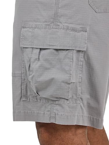 Lee Men's Big & Tall Extreme Motion Carolina Cargo Short, HD Lee Gray Ripstop, 48 - image 5