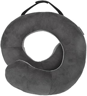 Travelon 13173 510 Deluxe Wrap-n-Rest Pillow, Dark Gray/Light Gray, One Size