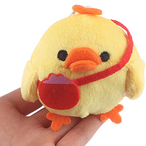 Mini Chick Plush Toy Stuffed Animal Toy Cute Little Chicken Pendant Doll For Diy Keychain Kids Birthday Gift Party Favor Bag Accessories (Amx2X06Atlus) #TOP3
