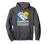 Mammoth Mountain California Retro Ski Hoodie Pullover Hoodie