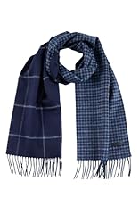 Navy Dbl Face Gingham Plaid