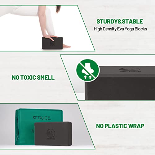 Slim Panda Yoga Blocks Set of 2 & Bag - Image 5