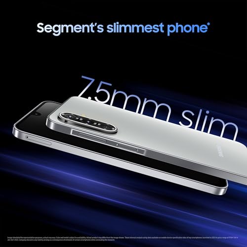 Image of Samsung Galaxy M17 5G Mobile (Moonlight Silver, 4GB RAM, 128GB Storage) | 50MP OIS Triple Camera | Gorilla Glass Victus| IP54 | 6 Gen OS Upgrades | AI | Gemini Live | Lag-free Gaming | Without Charger