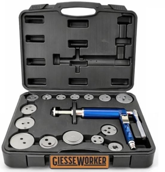 Arretratore Pistoncini Freno Pneumatico 16pz Kit Rientro Pinze Auto Universale | Pistoncini Freno, Uso Universale, Per Auto, 16 Componenti Inclusi, Arretratore Pinze