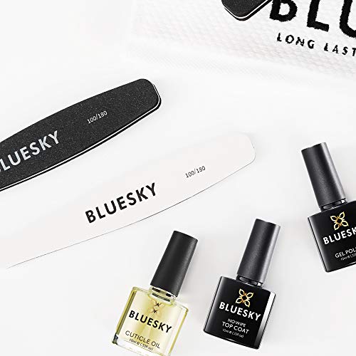 BLUESKY Nail Buffer Rhombus 100/180, Nagel Puffer, Doppelseitige, Dual Grade Grit, Professionelles Nagelzubehör… – Bild 4