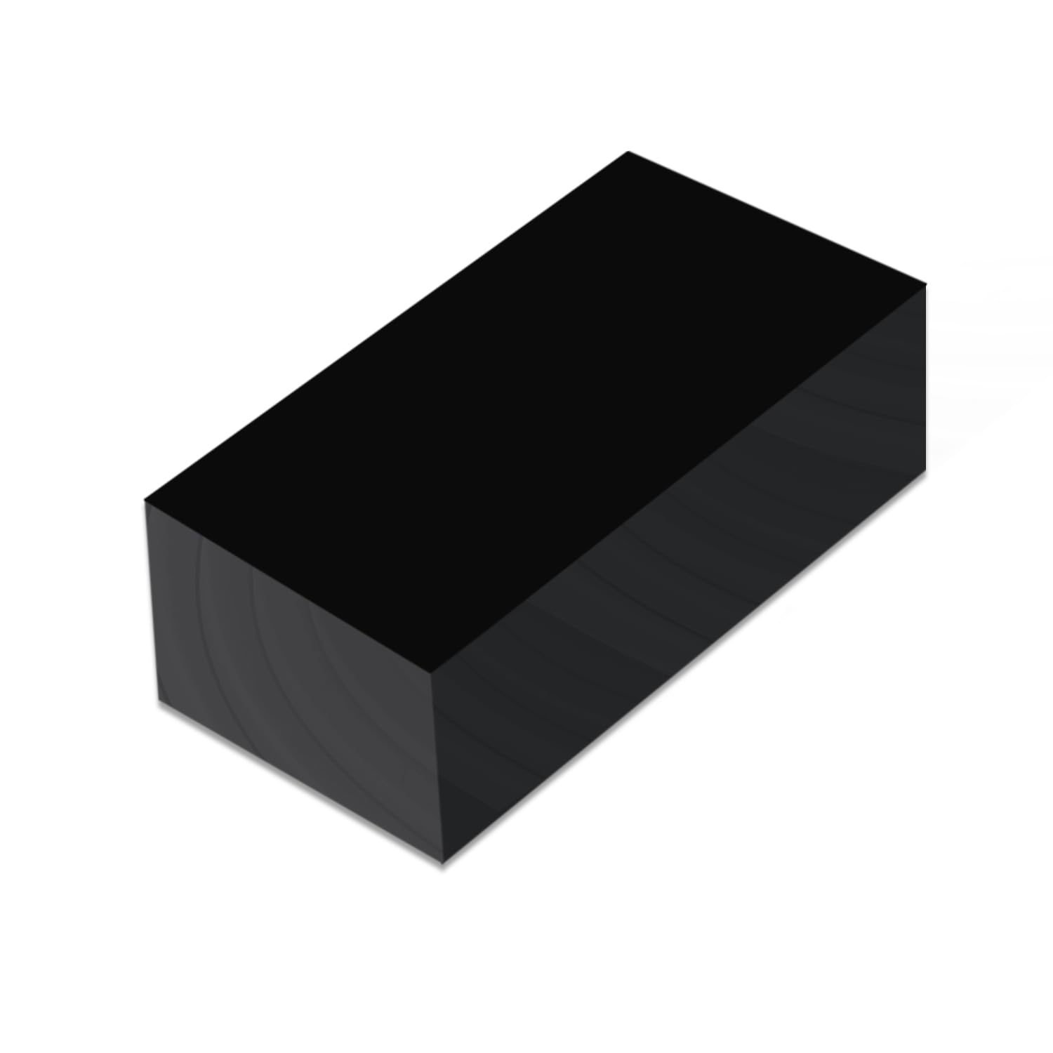 HDPE Plastic Sheet - Black Block for DIY Projects -12 HDPE Plastic Sheet - Black Block for DIY Projects -12