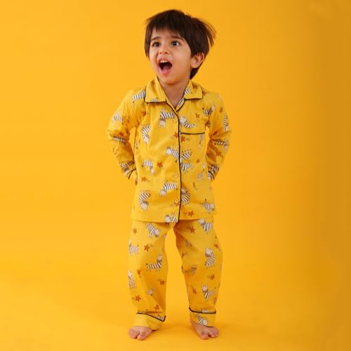 Image of Jam & Sugar Boys Cotton Printed Night Suit Set
