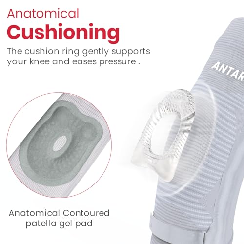 Image of AGEasy (Max Group Hinged Knee Braces for Osteoarthritis | For Men & Women | Knee Caps for Pain Relief | Breathable fabric with Side Hinges | Knee Support for Joint Pain & Injury Recovery (S - Pair)