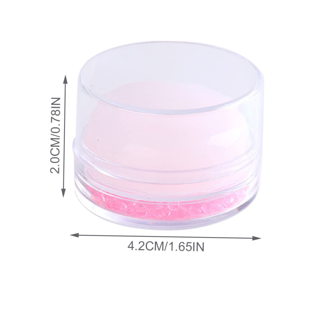 12 Pz Timbro Per Unghie Matrice Per Nail Art in Gelatina Kit Stampa Unghie Kit Di Ornamenti Stampini Per Unghie in Silicone Manicure Kit Per Unghie Gel Di Silice Ragazza Morire