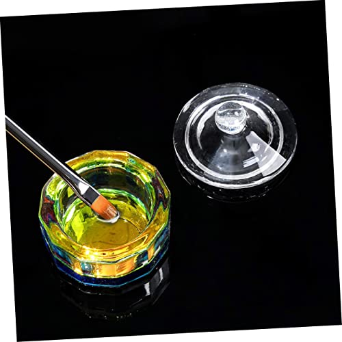 Vasos de cristal para arte de uñas, set de 2 unidades miniatura 5
