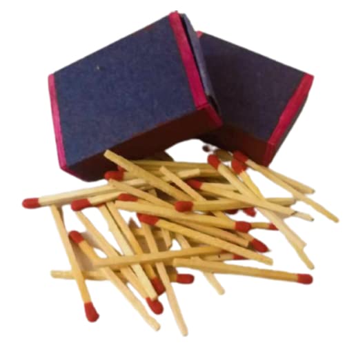 Wood Safety Match Sticks Box, 6000 Sticks - Pack of 200 Box by Zone Marketing
