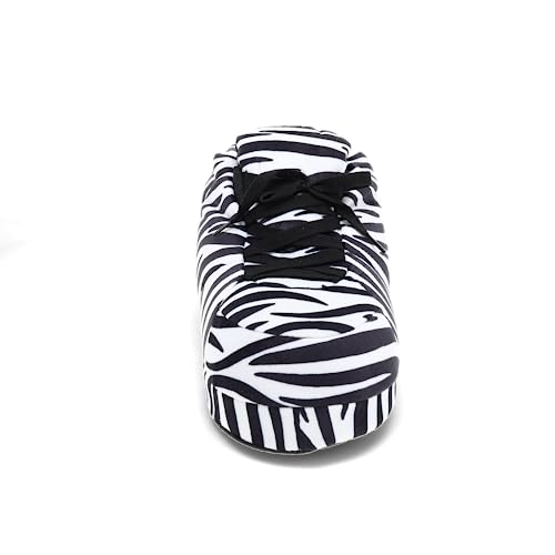 Image of Happy Feet Slippers Standard Sneaker Slippers for Men, Women, and Kids - Women Shoes, Gifts for Women, As Seen on Shark Tank - Classy Oversized House Slippers for Women with Non-Slip Rubber Soles