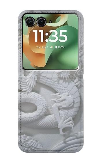Housse cuir Motorola Razr 70+ 60+ Dragon etui clapet