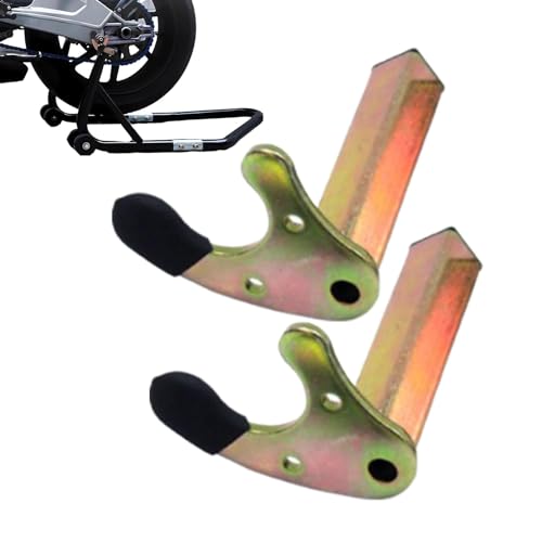 Motorcycle Rear Stand | Heavy Duty Rear Stand Adapters | Strong Motorcycle Paddock Stand Hooks, Swingarm Spool Lift Stand for Rear Wheel Repair