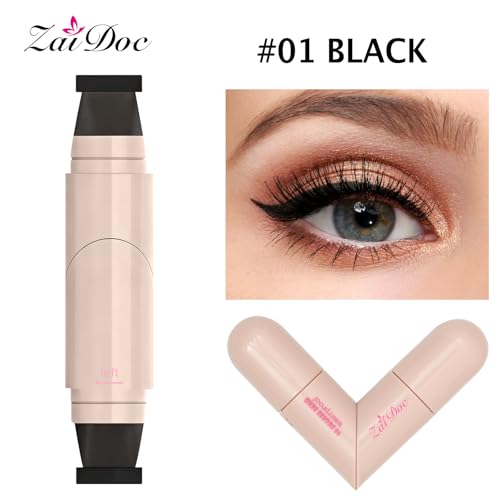 2Packs Stamp Eyeliner Wing Stamp negro 2ml miniatura 2