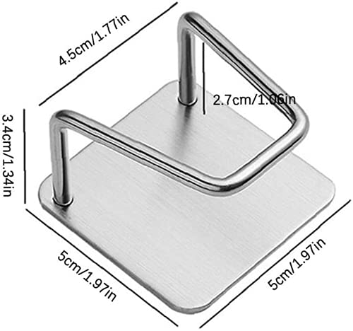 Suporte de esponja adesivo - Wents 2 peças Suporte de esponja para pia, aço cozinha parede Mo acessó