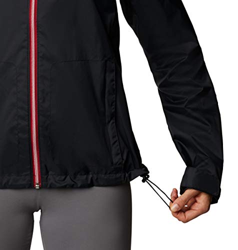 Chaqueta Collegiate Switchback rompevientos transpirable y compacto para mujer activa 7