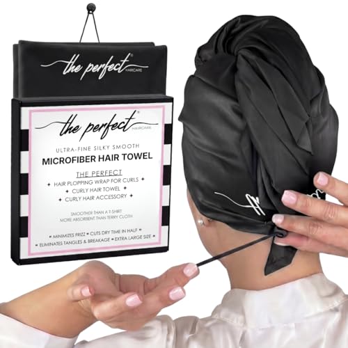 Microfiber Hair Towel Wrap with Patented Clip