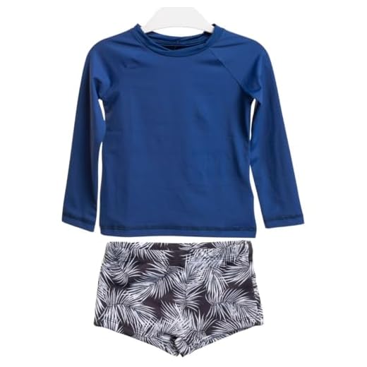 Kit Camiseta UV + Sunga Infantil Juvenil Com Proteção Solar Uv50 Praia Piscina Conjunto (BR, Idade, 6 Anos, Colorido)