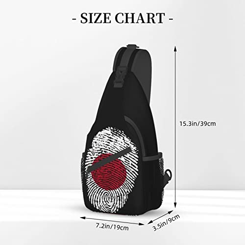 Mochila sling unisex para día y senderismo miniatura 4