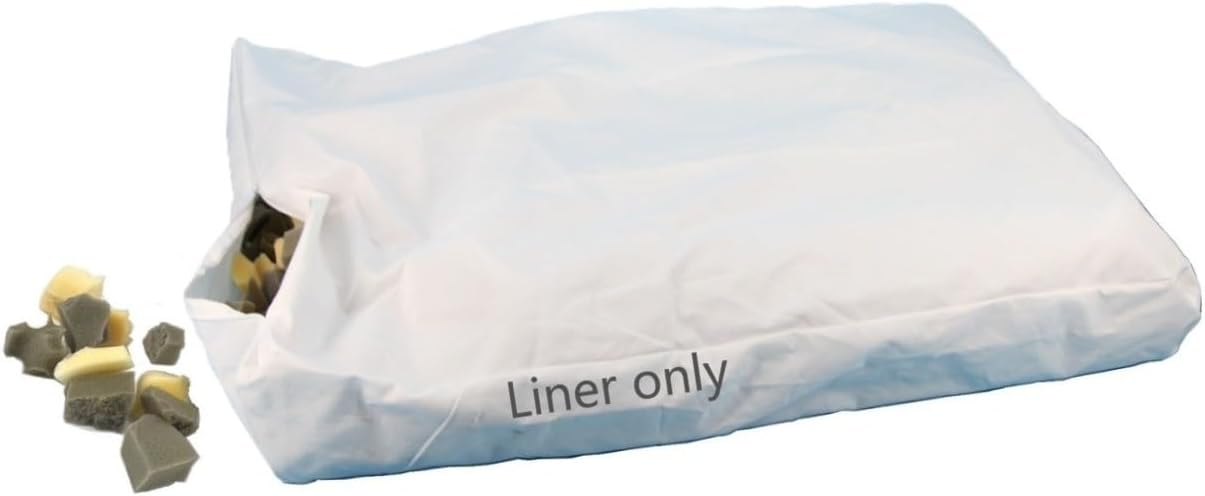 Dog Bed Fill Liner Replacement with Inter Layer Stuffing Inner Liner Only 36x27 Inch