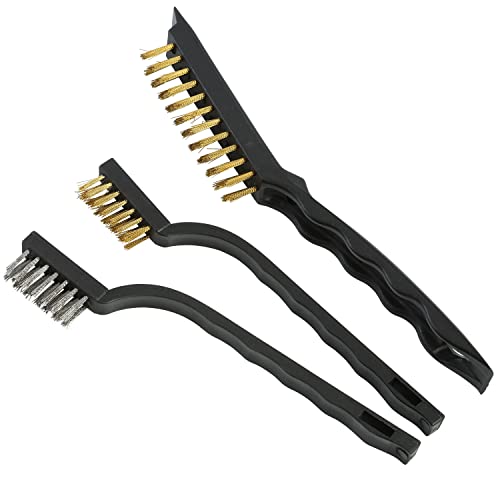 GreatNeck BS3W 3 Piece Wire Brush Set