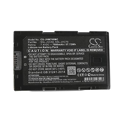 Vhbw 3 X Battery Compatible With JVC GY-HM100, GY-HM100E, GZ-HD10, GS-TD1EU Video Camera Camcorder Info Chip - View #8