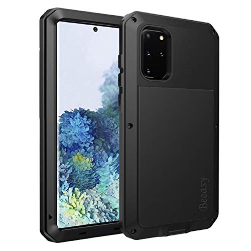 Beeasy Funda para Samsung S20 Plus 6.7', Carcasa Blindada Metalica Antigolpes de Grado Militar, Estuche Armadura Resistente al Impacto,...